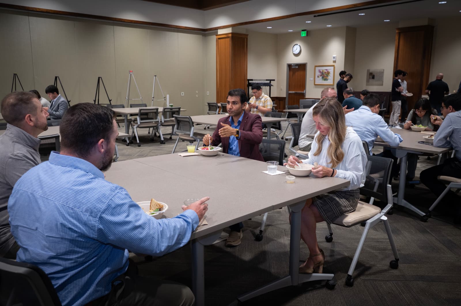 Dr. Khan at the Kelley School of Business - 3